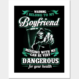 protecting girlfriend gift for your girlfriend love valentines day Posters and Art